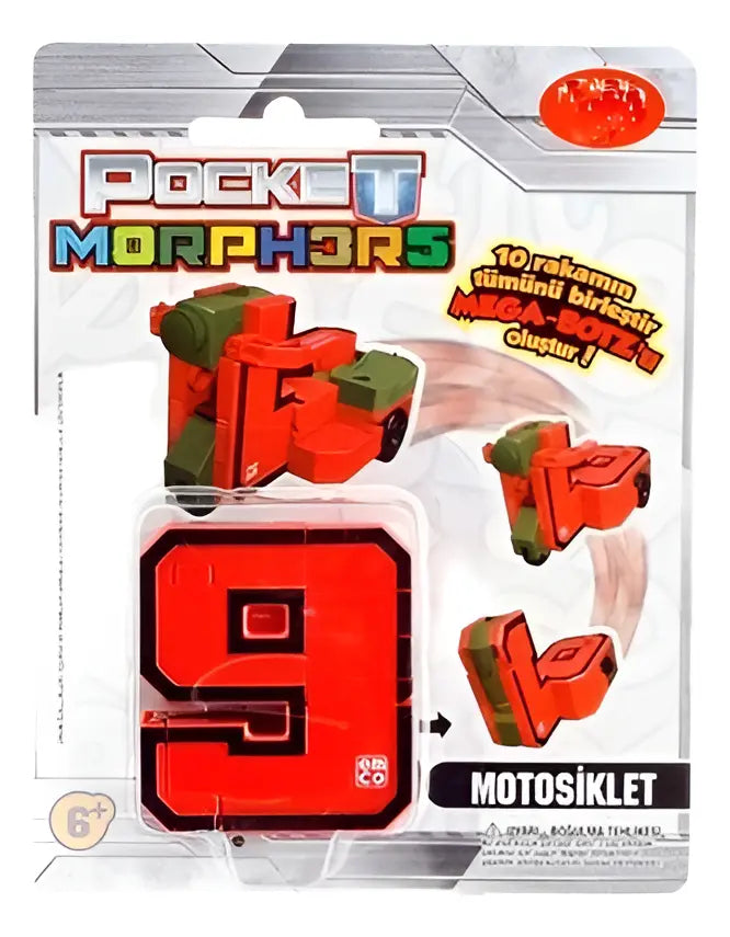 Pocket Morphers Números Transformables 6888