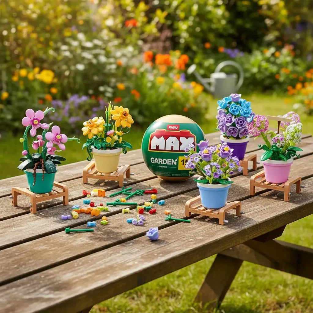 Zuru Max Capsula Garden Set De Flores 83183 7990