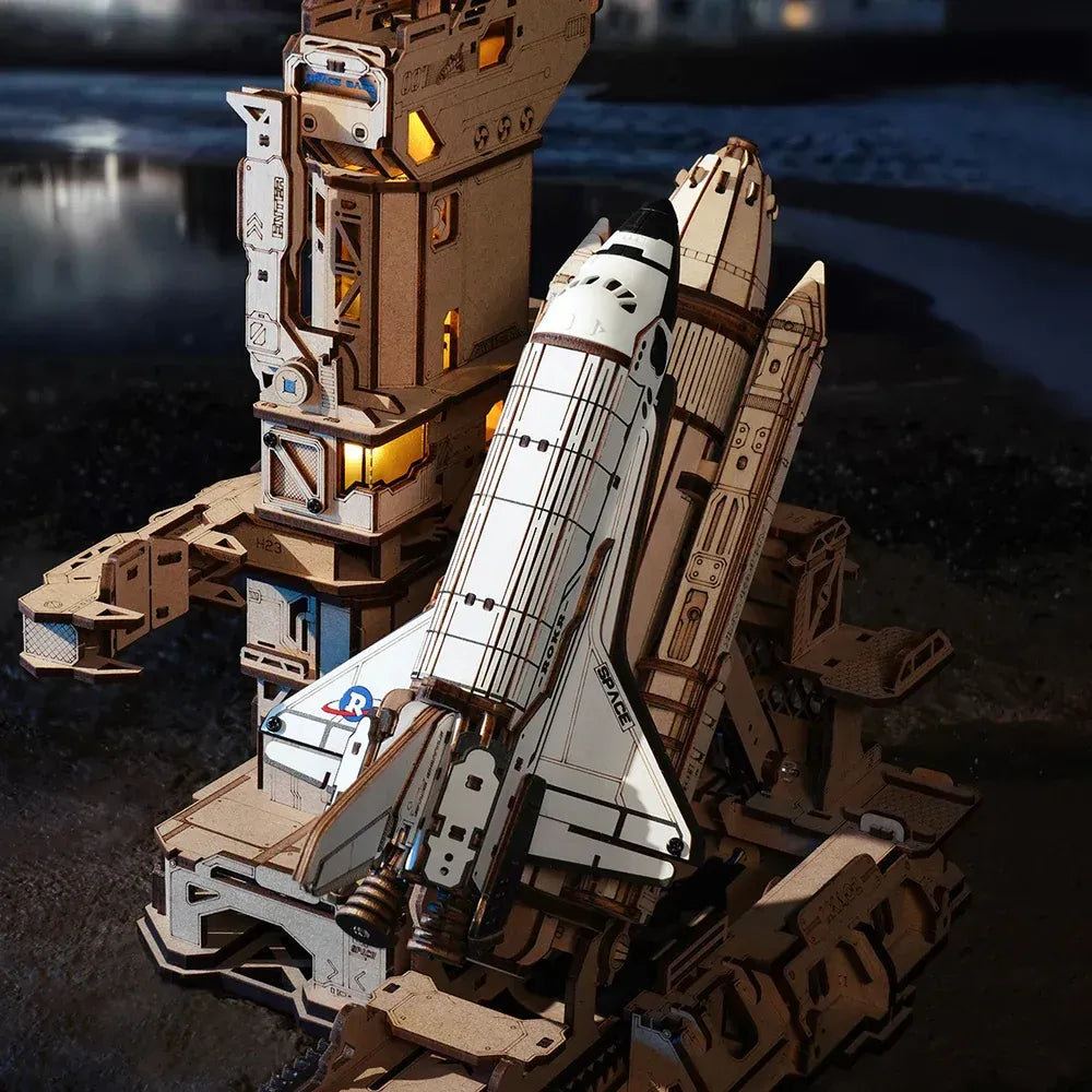 Robotime Rokr Puzzle 3d Transbordador Espacial Lka02