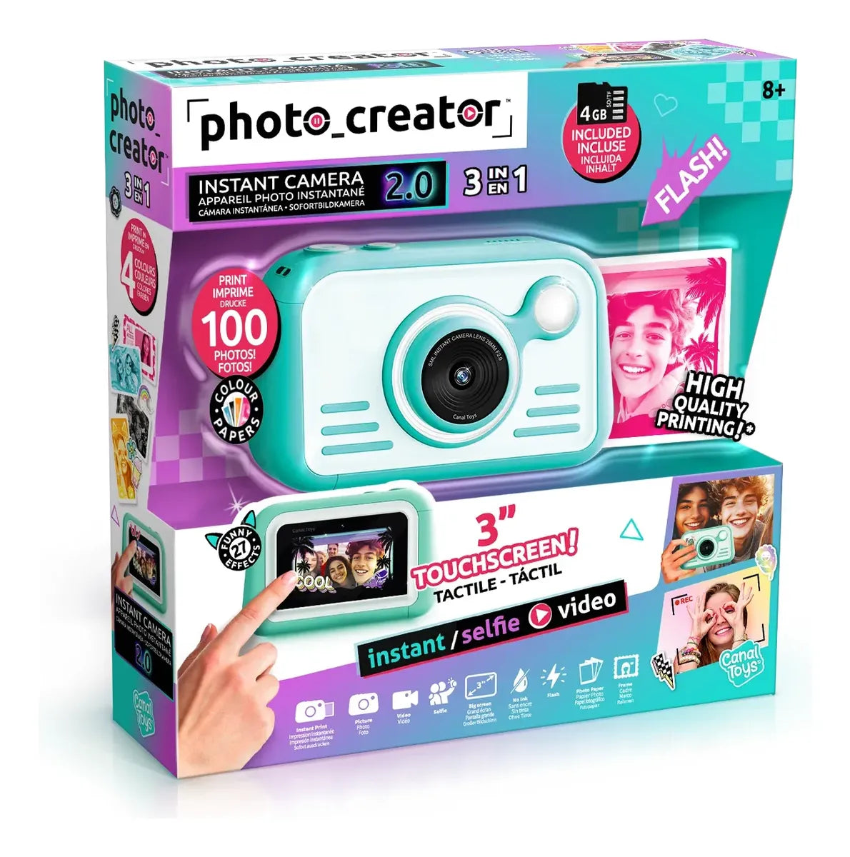 Photo Creator Camara Instantanea 2.0 Clk046