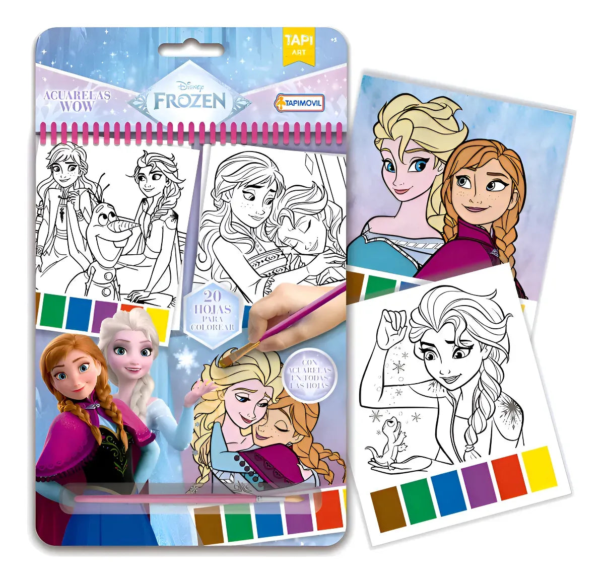 Acuarelas Wow Frozen Dfz17970