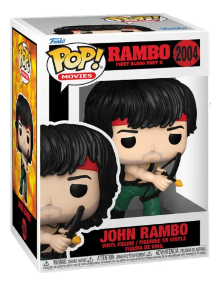 Funko Pop Movies: Rambo S2- John Rambo W/Bow 90362