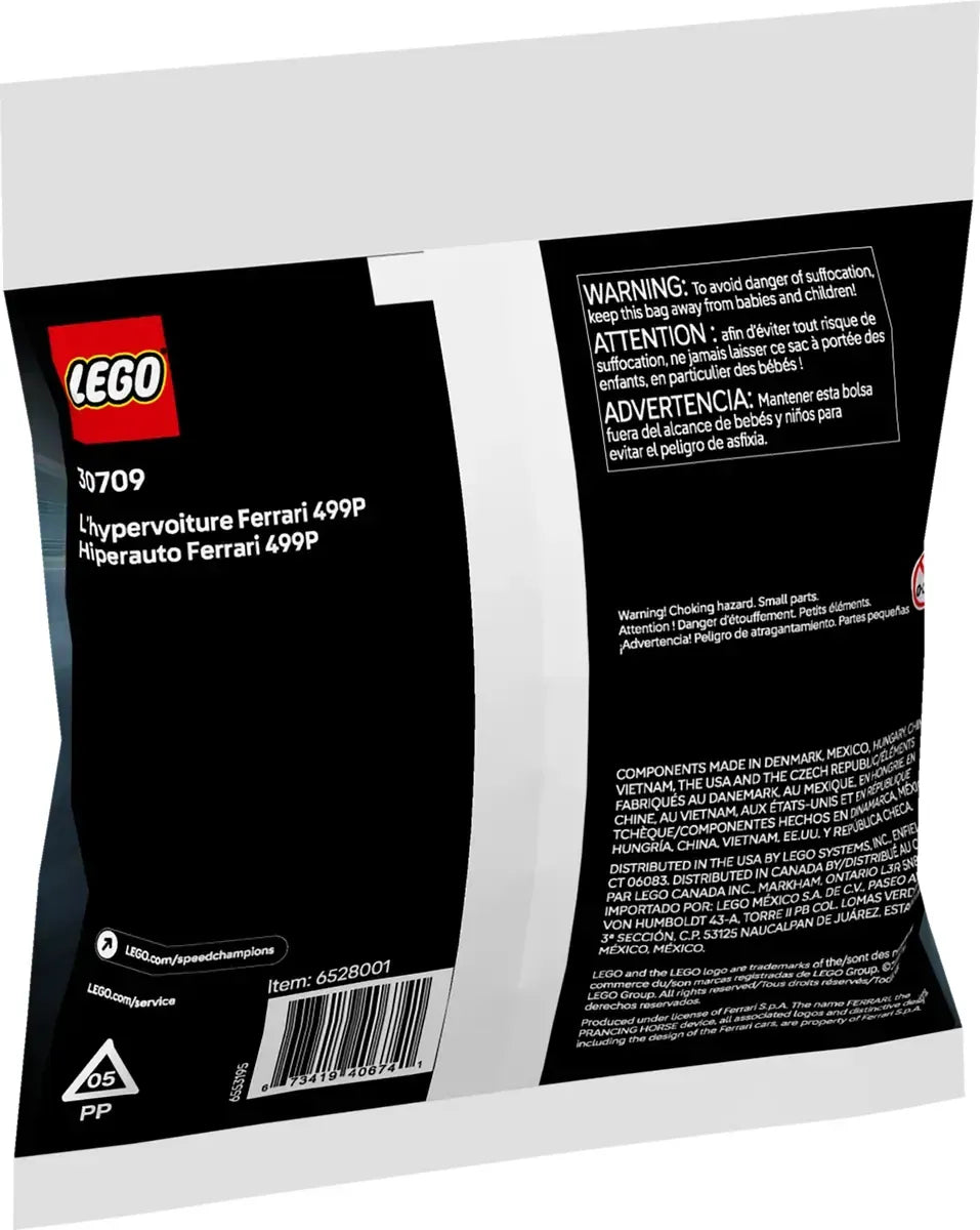 LEGO Speed Champions Hipercoche Ferrari 499P 30709