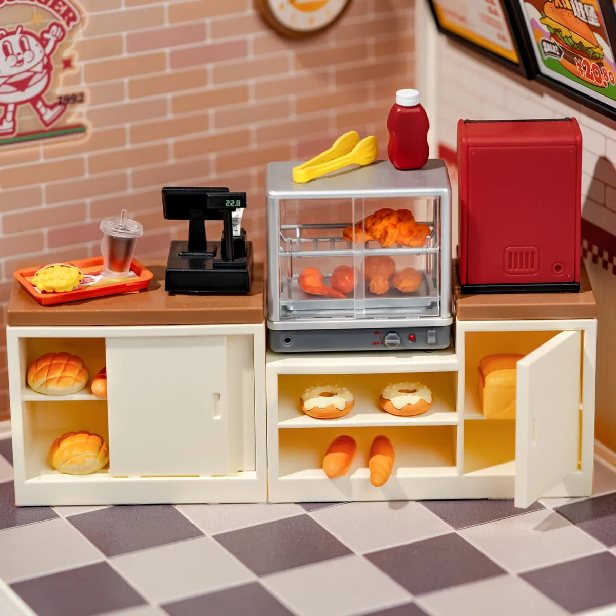 Robotime Puzzle 3d Yum Yum Burgers Rolife Dw010
