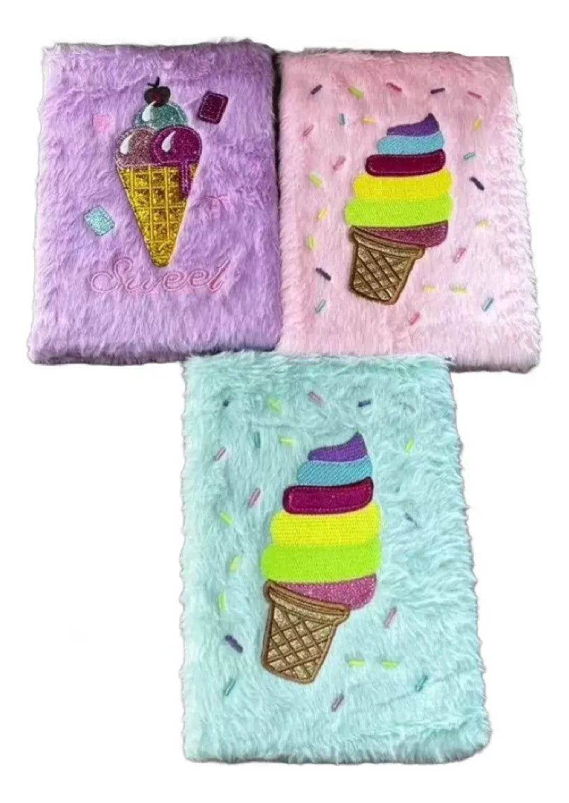 Cuaderno Forrado Peluche 80 Hojas 23080104
