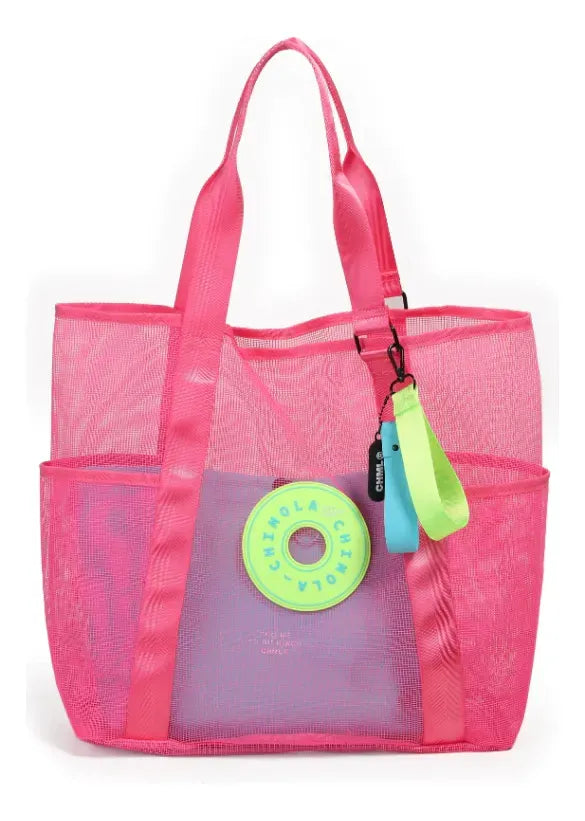 Chimola Bolso De Playa Fiorella Pink BP134