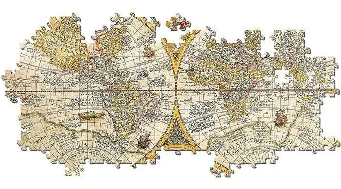 Puzzle 2000pzs Mapa Antiguo 32557