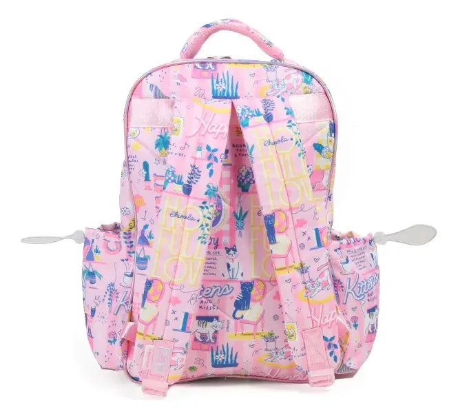 Chimola Mochila Espalda 17p My Friends Blooming Pink TR189
