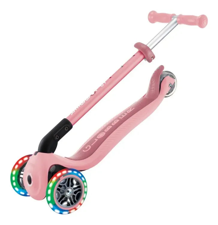 Globber Monopatin Primo plegable Lights Pastel Pink 432-211-3