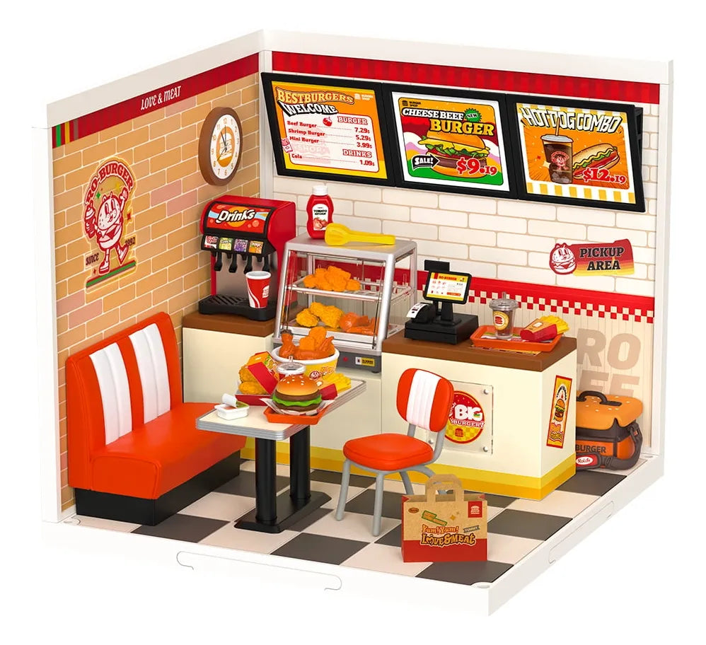 Robotime Puzzle 3d Yum Yum Burgers Rolife Dw010
