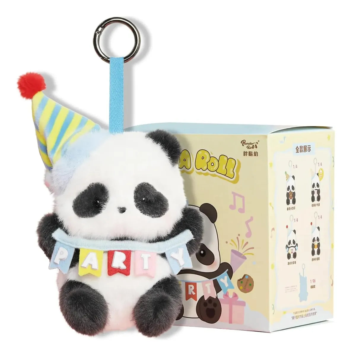52toys Panda Roll Mini Peluche Party Plush Blind Box S78869