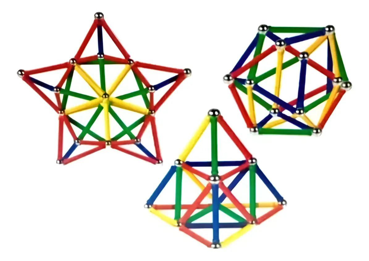 Juegos Magneticos Conectores x 136 Piezas 1266