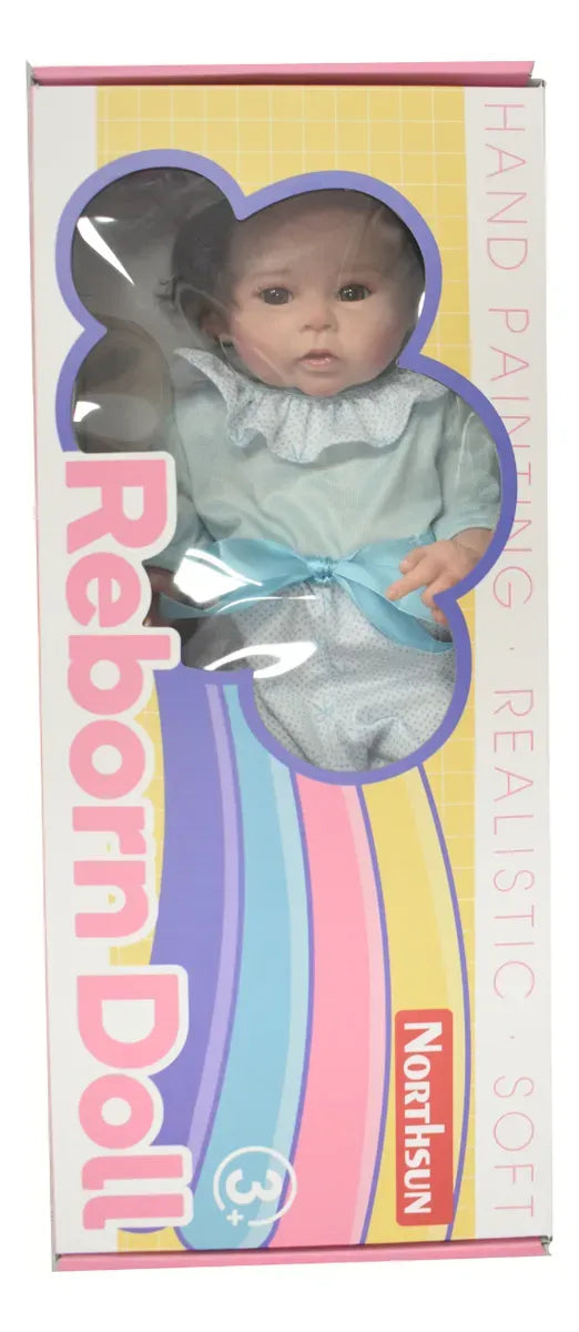 Muñeca Newborn 50 cm con Cabello y Accesorios S43531