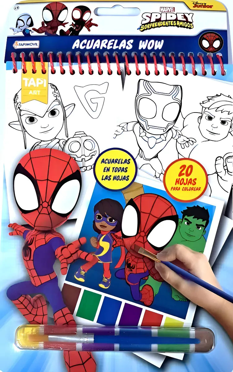 Acuarelas Wow Spidey Vsp13305