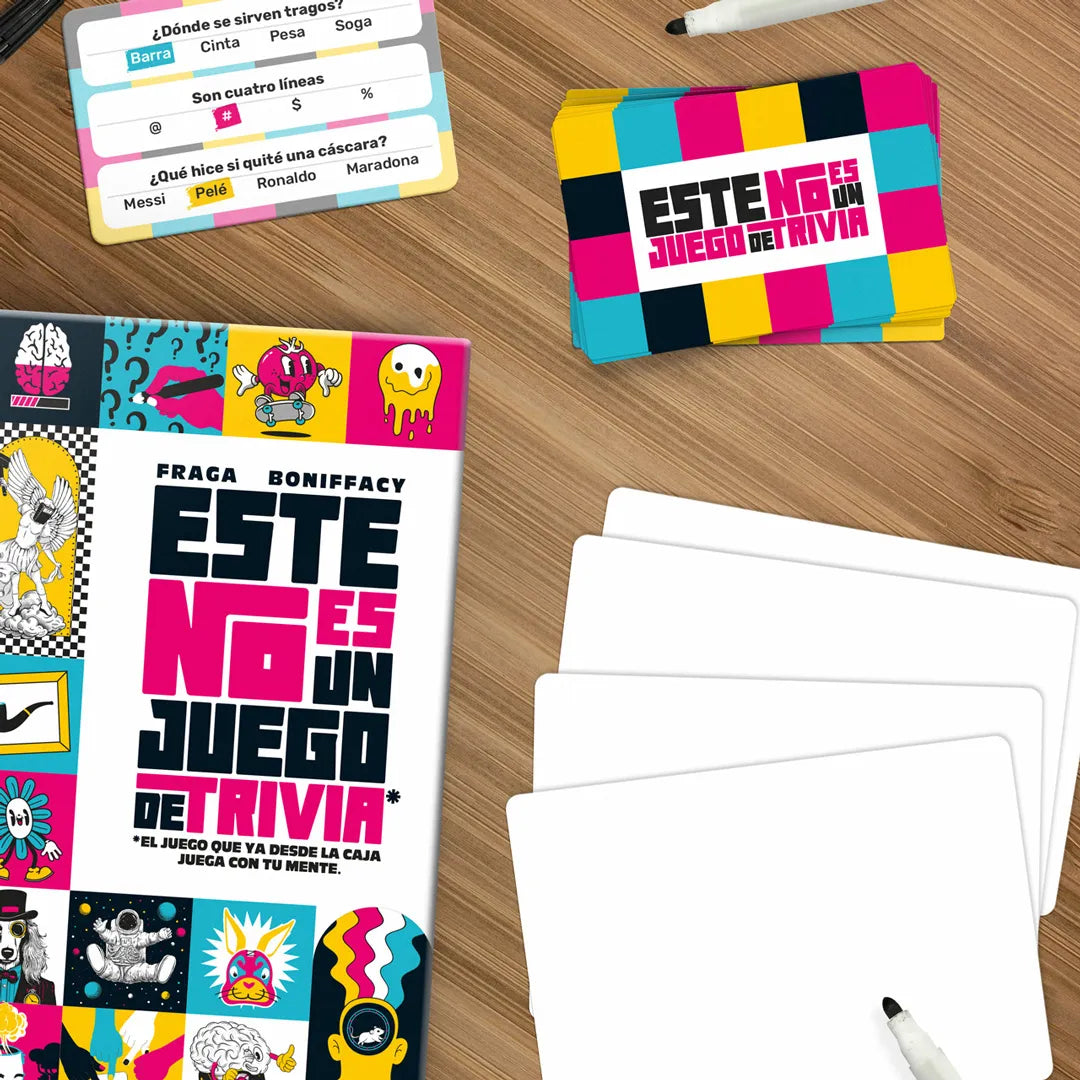 Juego Este No Es Un Juego De Trivia Buro Dnocin E