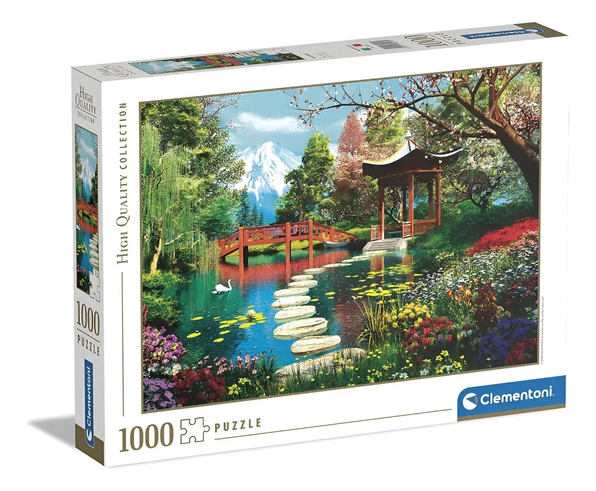 Clementoni Puzzle 1000pzs Jardines de Fuji 39513