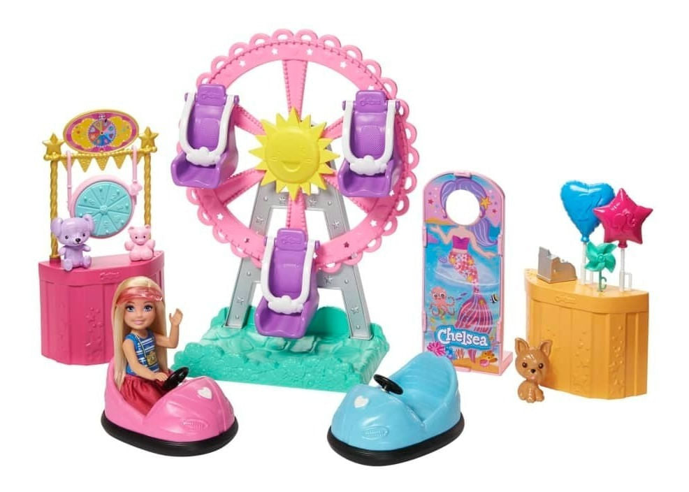 Muñeca Barbie Chelsea Parque De Diversiones Ghv82 Mattel