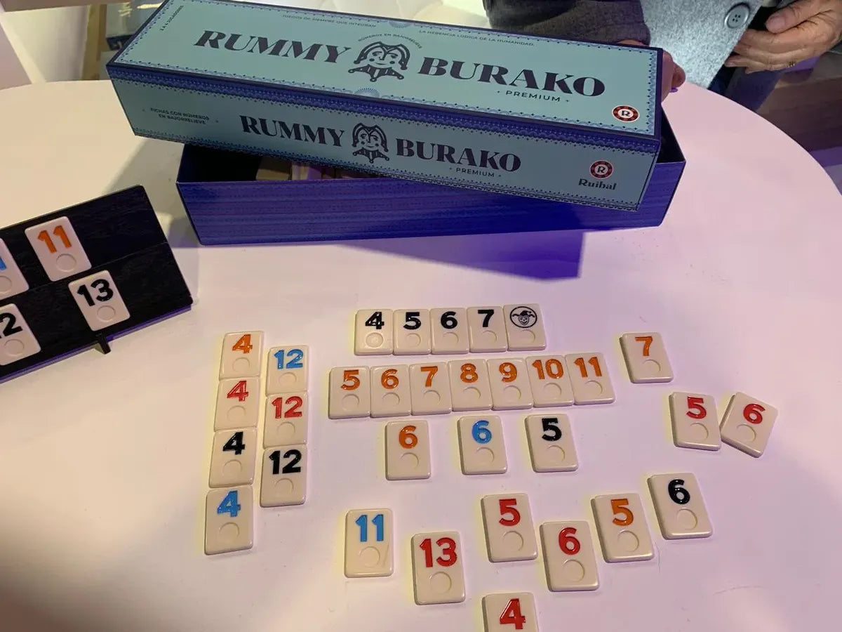 Juego De Mesa Rummy & Burako Premium 1061