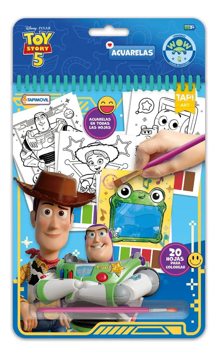 Toy Story 5 Acuarelas Wow Dts17940 Toy Story 5