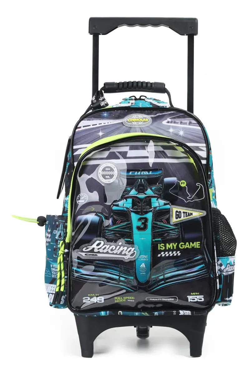 Chimola Mochila Carro 14p Racing Car BT324