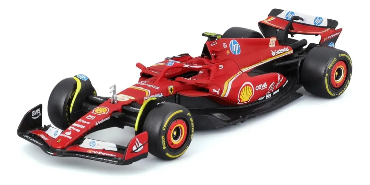 Bburago 1:43 Ferrari SF-24, LECLERC / SAINZ 18-36844