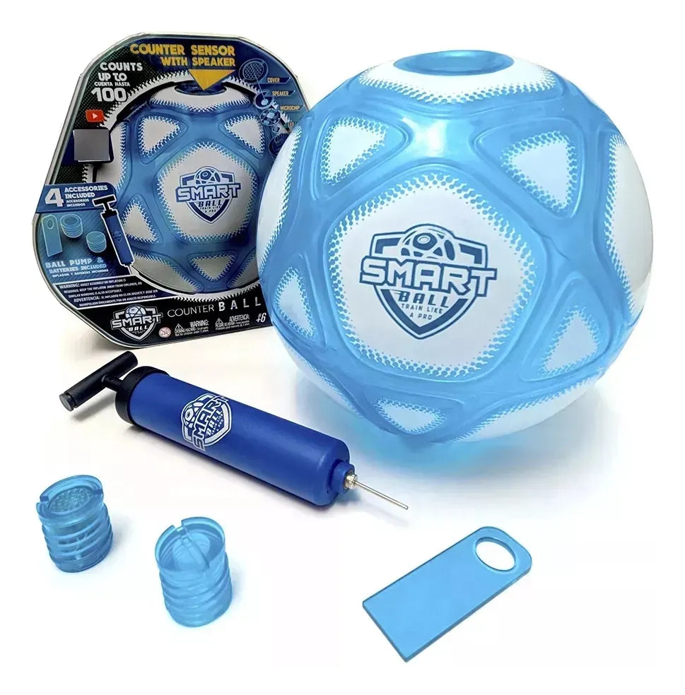 Smart Ball Pelota con contador e inflador SBCB1-ARG24