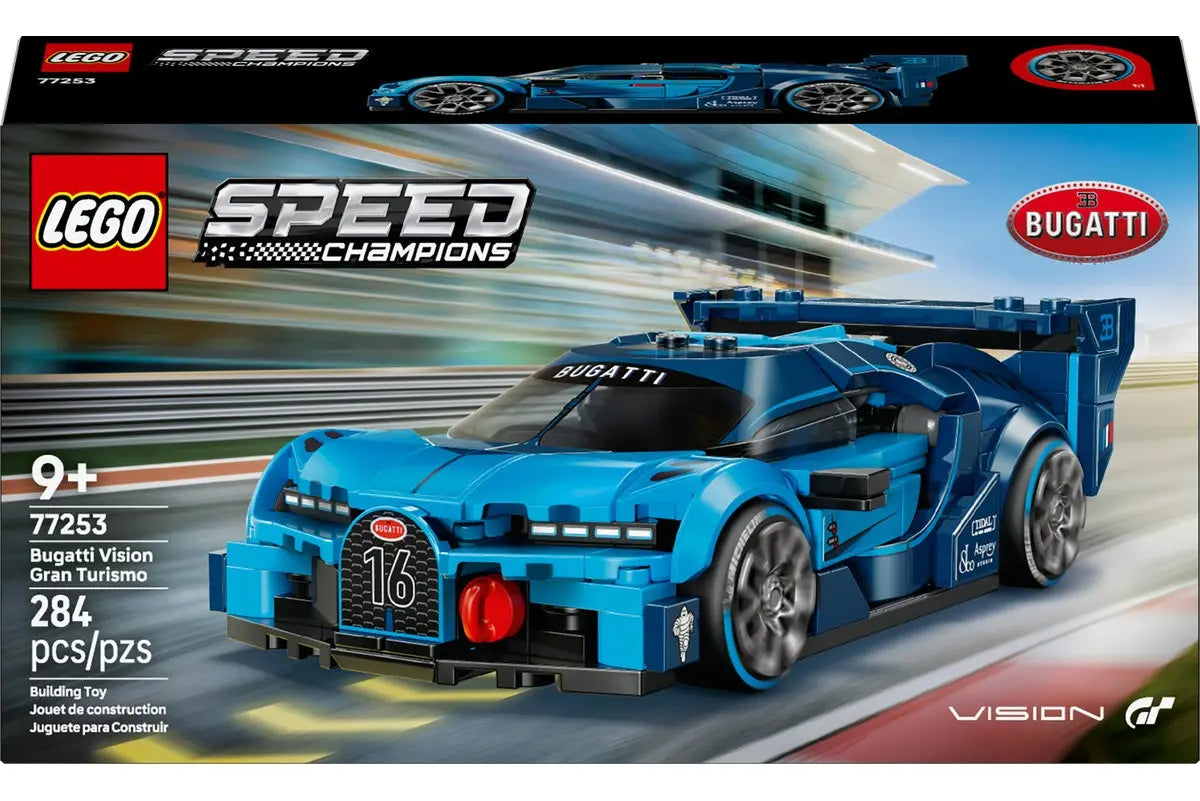 Lego Speed Champions: Coche Hiperdeportivo Bugatti Vision GT 77253