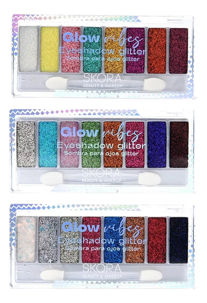 Sombra Para Ojos Glitter Glow Vibes Con Aplicador Modelo 3 39554