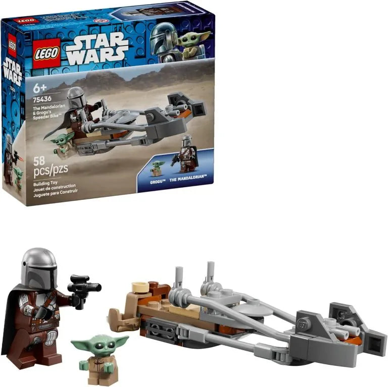 Lego Star Wars: Moto Speeder del Mandaloriano y Grogu 75436