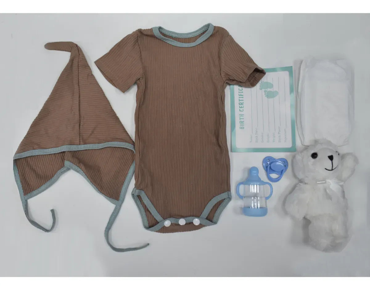 Muñeca Newborn 60 cm con Cabello y Accesorios S43536