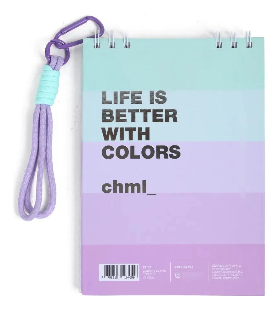 Chimola Cuaderno Coloring Capimola ST107