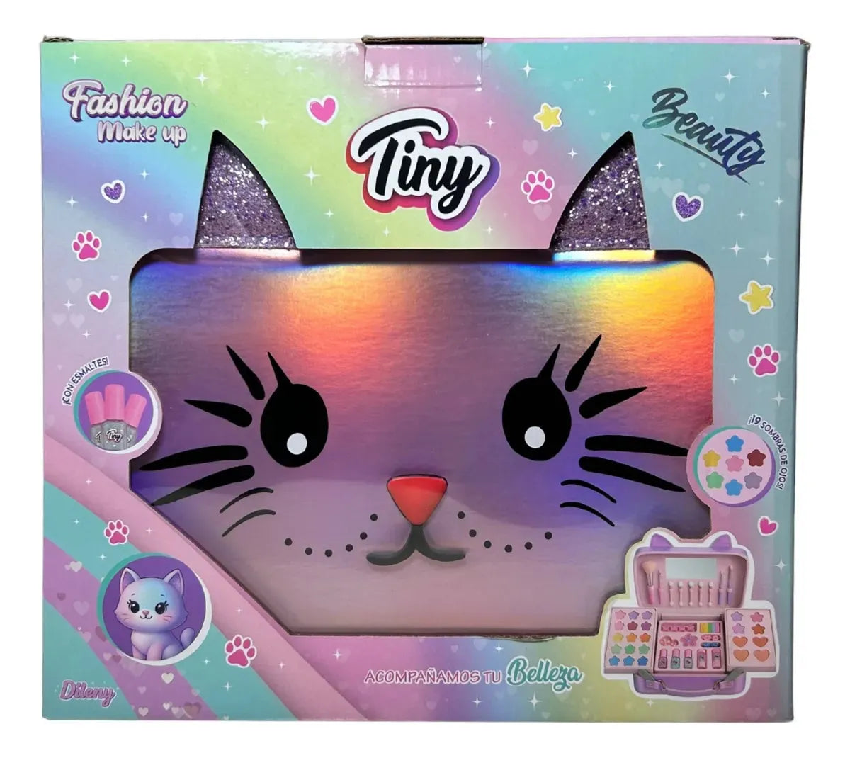 Tiny Super Set Maquillaje Con Accesorios 3385