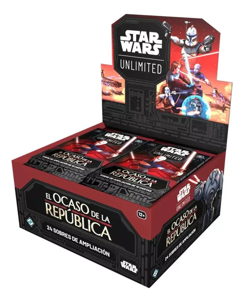 Cartas Star Wars El Ocaso De La Republica X16 En Español