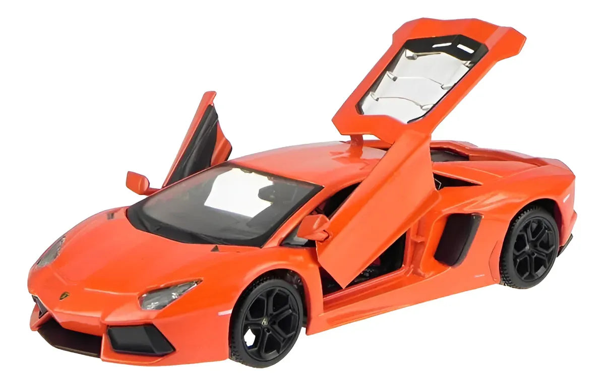 Maisto 1:24 Lamborghini Aventador Coupe Naranja Metalizado 31210