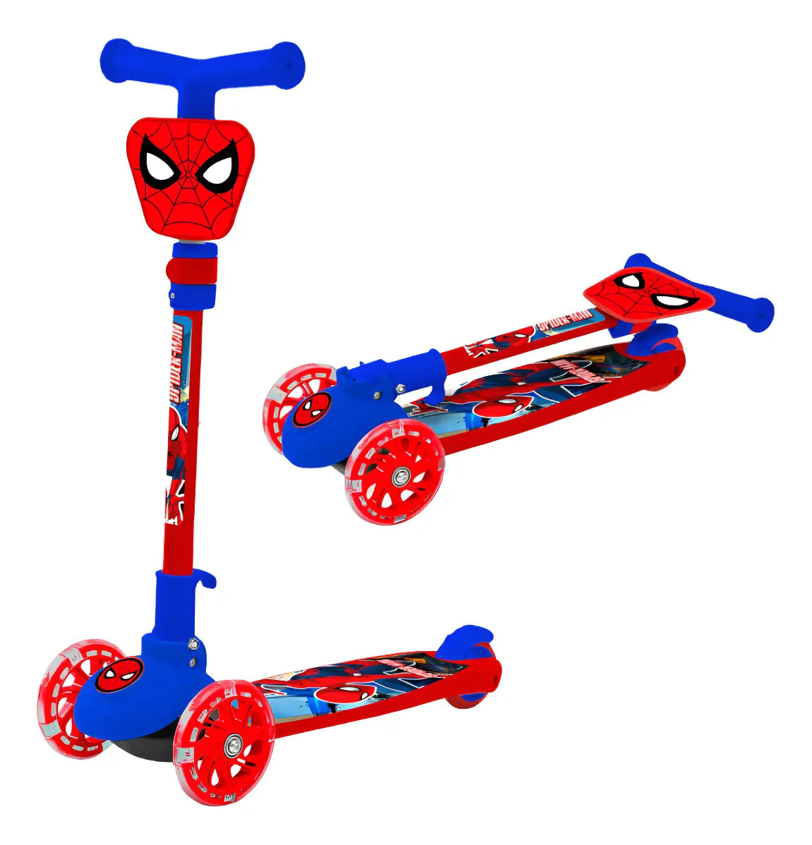 Monopatin Plegable Spiderman 12016