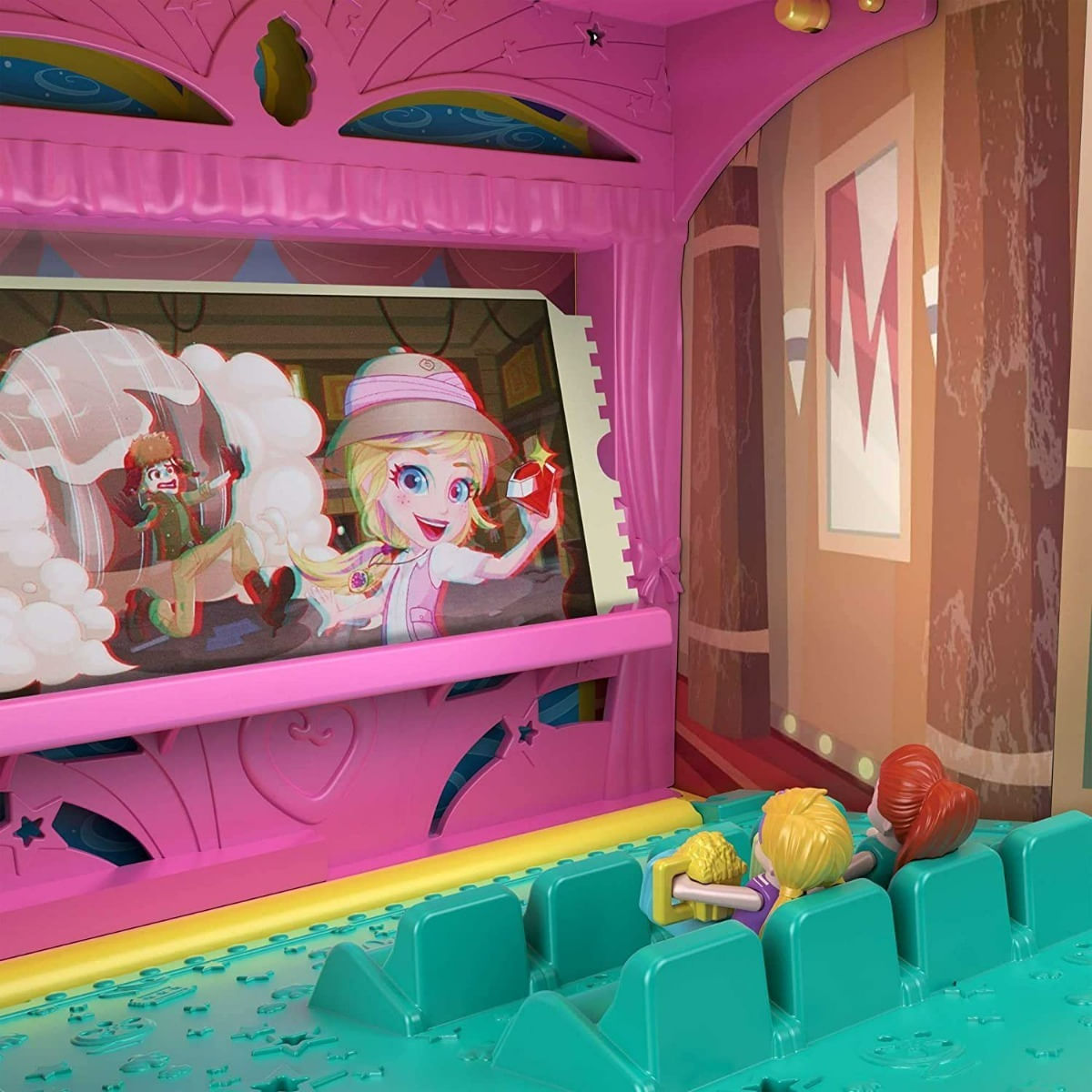 Polly Pocket Cofre De Pochoclos Con Accesorios Gvc96 Mattel
