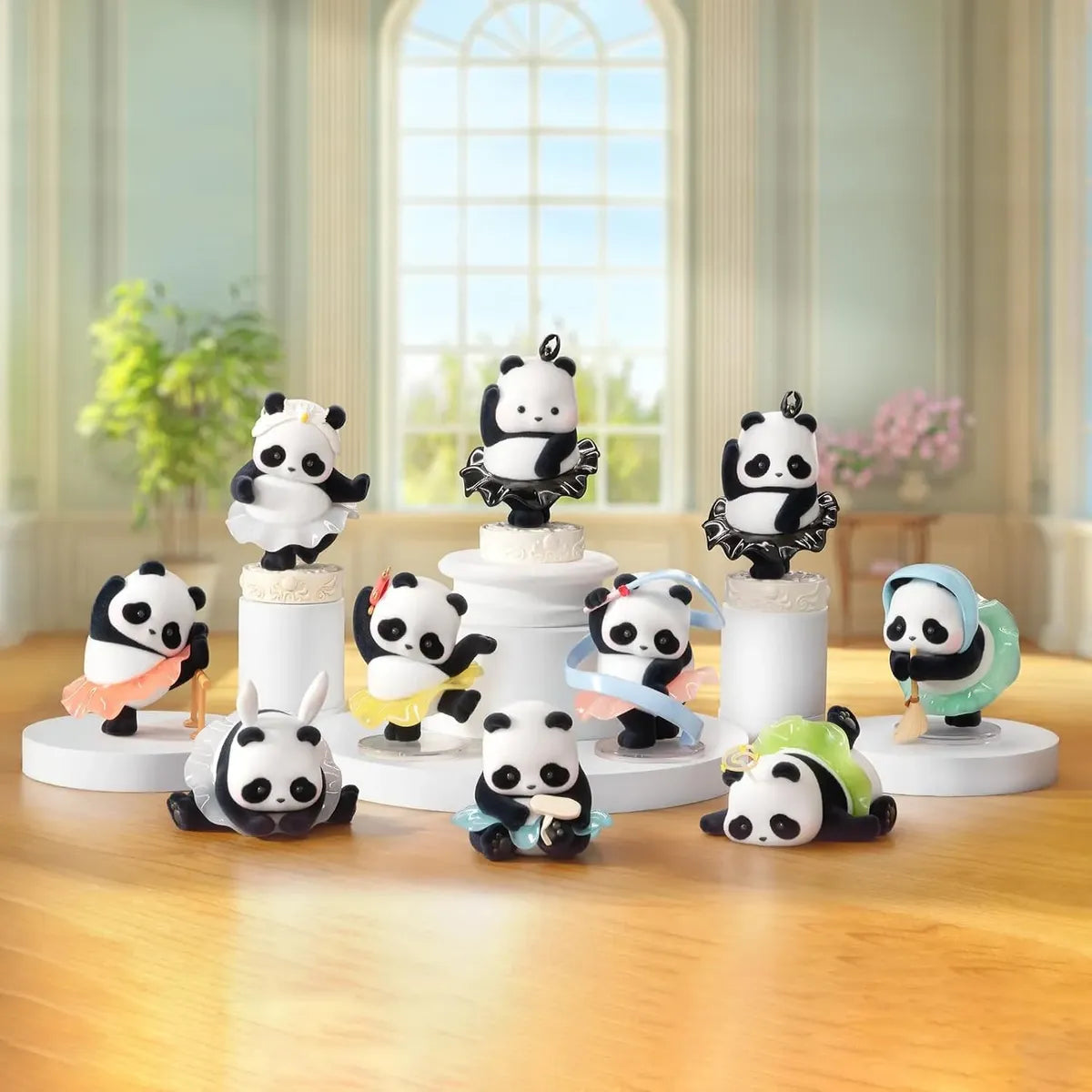 52toys Panda Roll Ballet Performance Figura Blind Box S78870