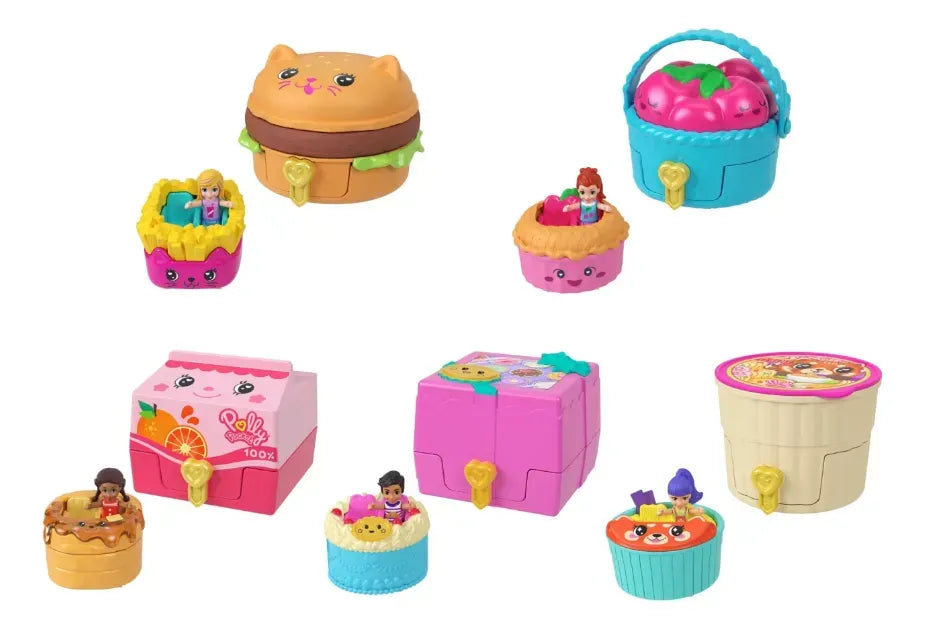 Polly Pocket Mini Mundo Comida Rapida Sorpresa JCR44
