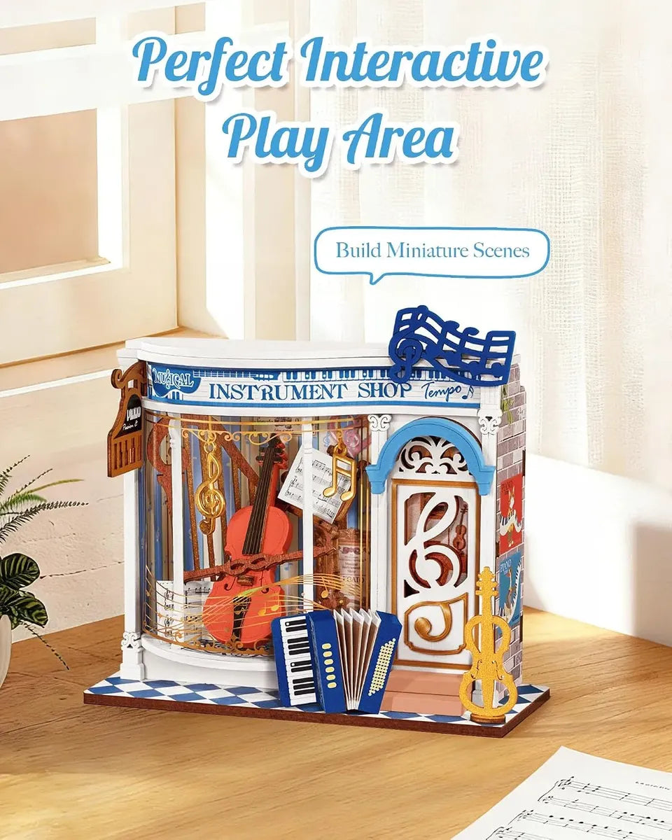 Robotime Rolife Melody Instrument Shop DS047