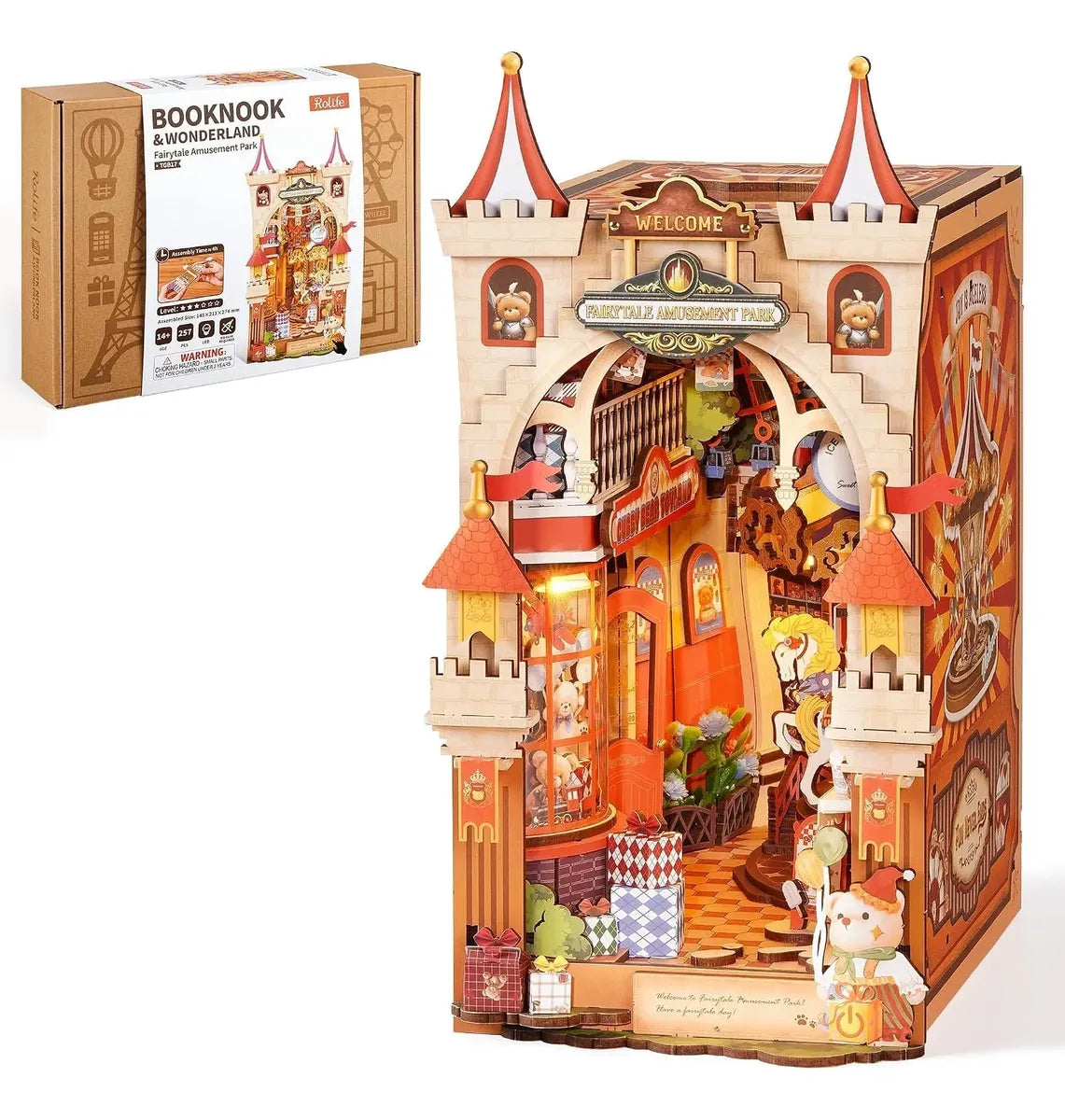 Robotime Rolife Fairytale Amusement Park TGB17