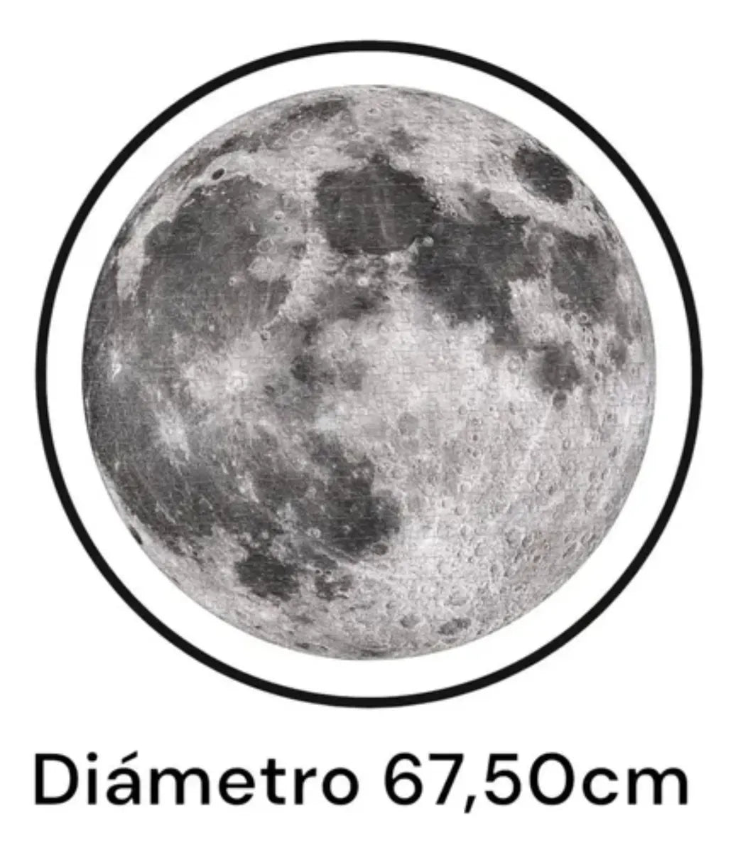 Puzzle Circular 1000 Pzas Luna 810-0204 FD10002695 (30)