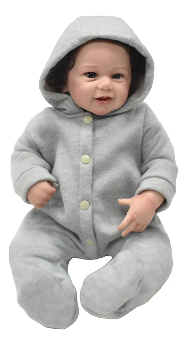 Muñeca Newborn 55 cm con Cabello y Accesorios S43524