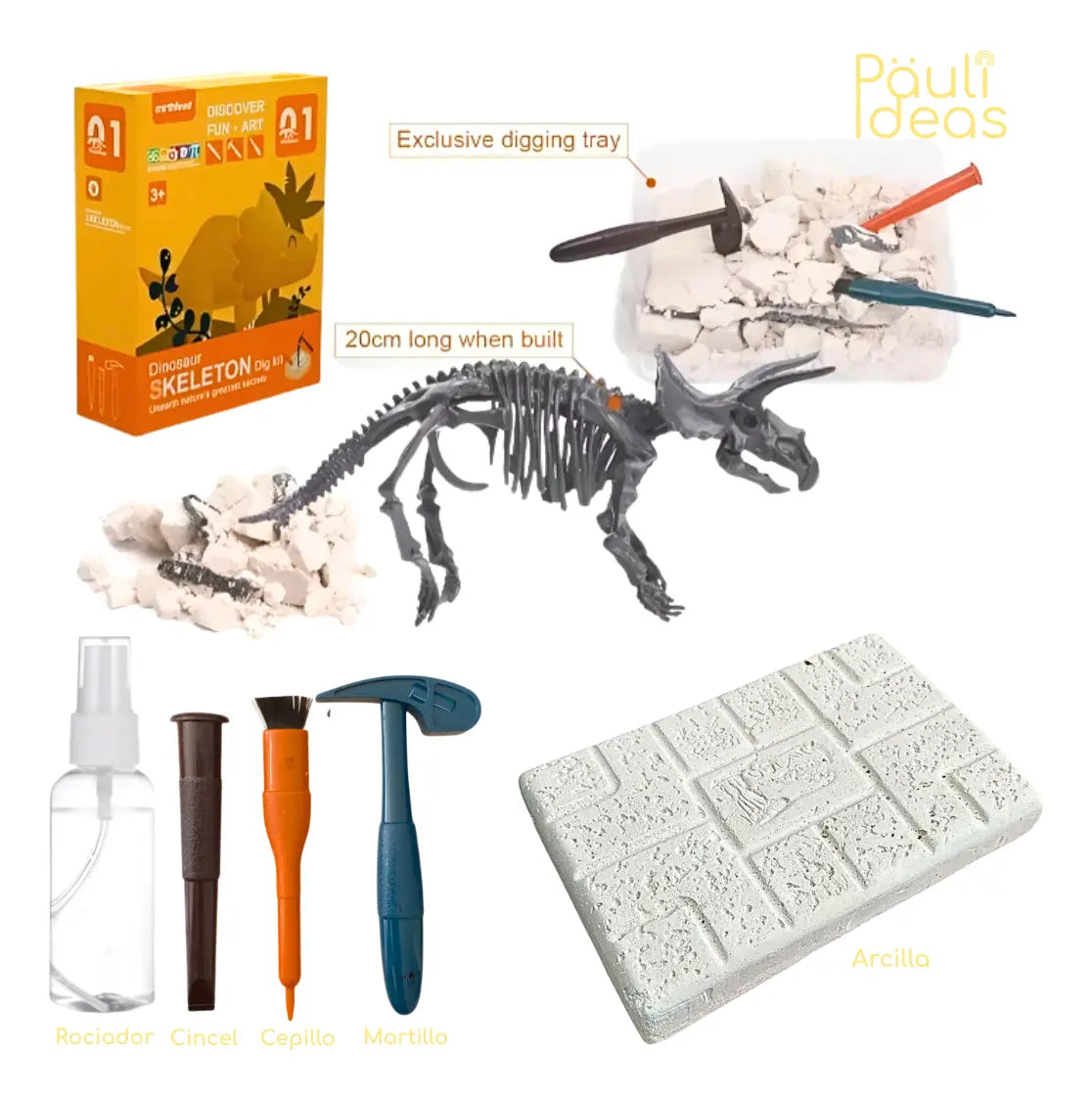 Juego De Mesa Set De Arqueología Dinosaur Skeleton 2185430