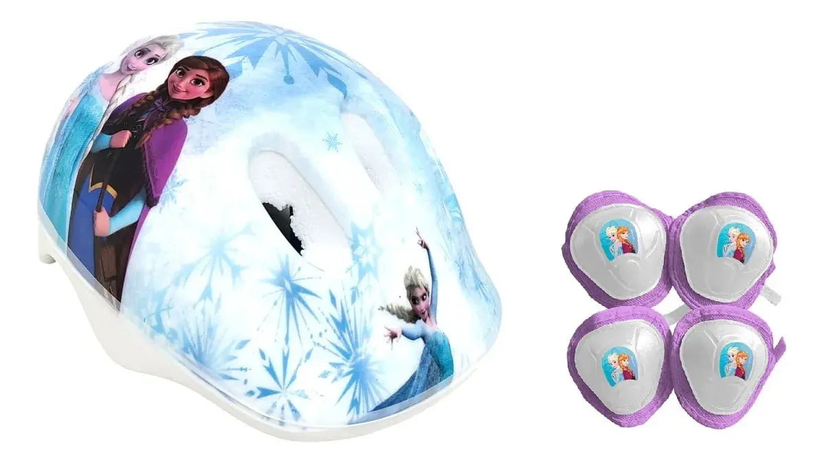 Kit Casco Con Protecciones Frozen 12294