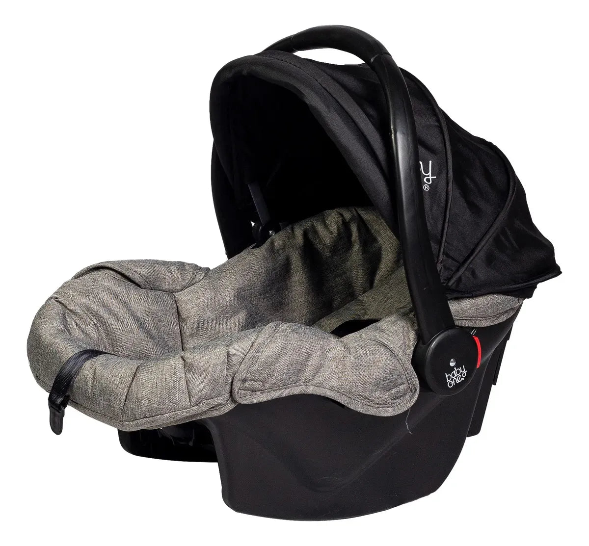 Baby One Coche Trend Pro travel system con manija rebatible color negro D/E BOTS-011S