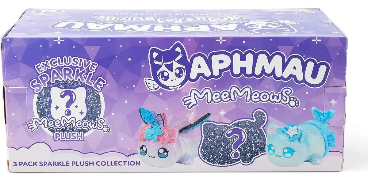 Aphmau Original Peluche Pac X3 15cm Sparkle Carnival 60203