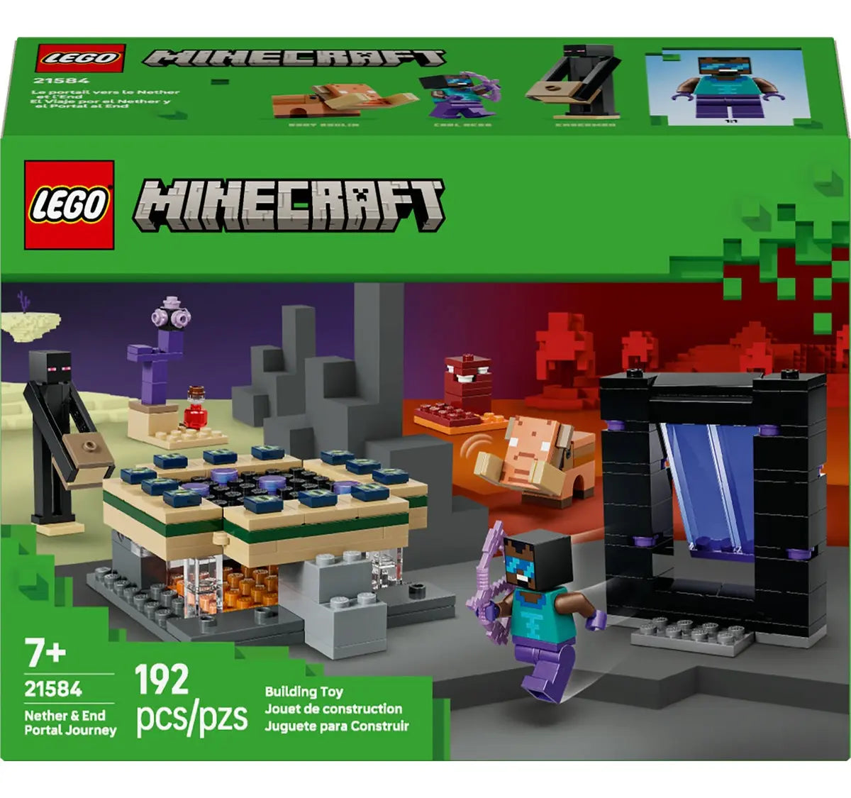 Lego Minecraft: El Viaje por el Nether y el Portal al End 21584