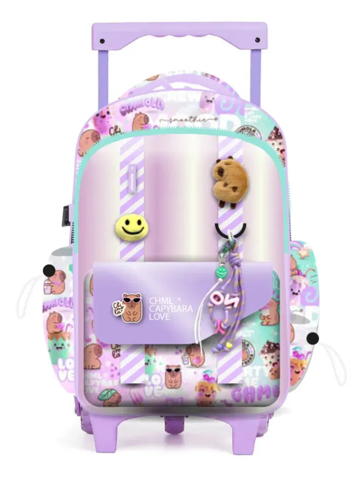Chimola Mochila Carro 18p My Friends Capymola TR194