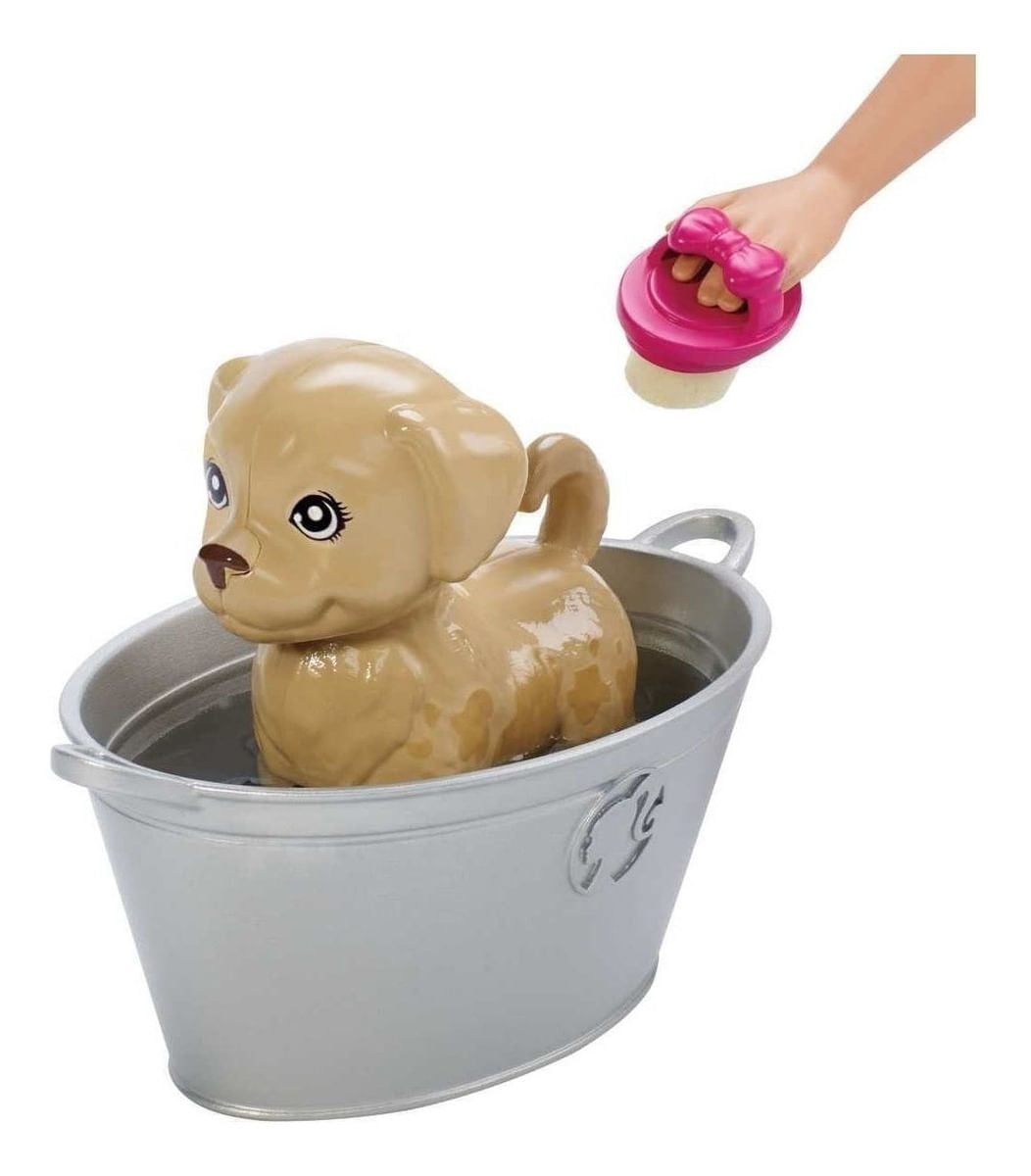 Muñeca Barbie Baño De Mascotas Fxh11 Mattel