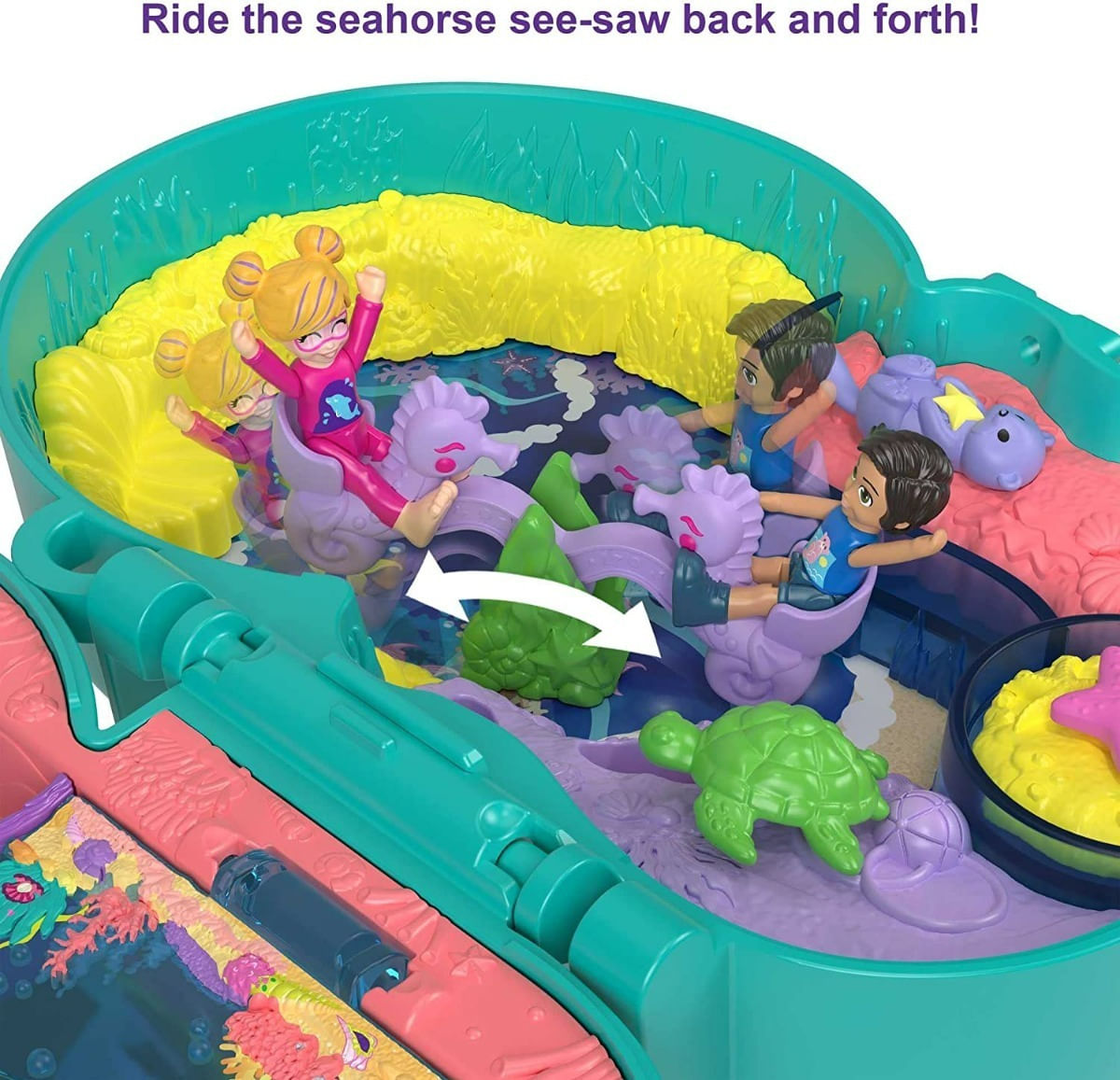 Polly Pocket Nutria Acuario Compacto Hcg16 Mattel